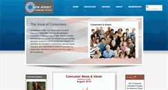 Desktop Screenshot of newjerseyconsumercouncil.org